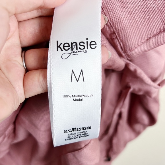 Kensie Rowen Button-Front Utility Jacket In Rose - Picture 4 of 7